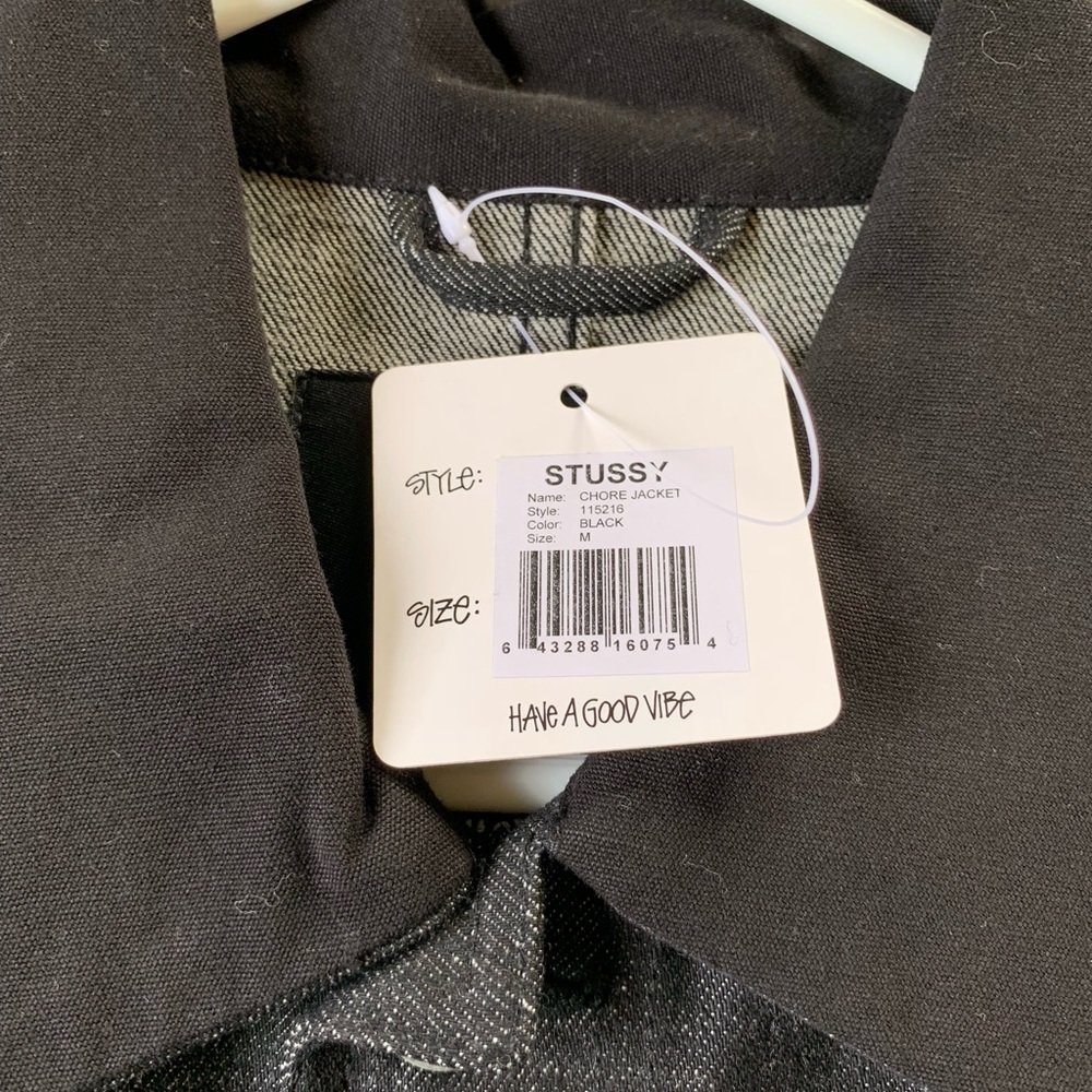 Stussy denim jacket NWT - Picture 3 of 4